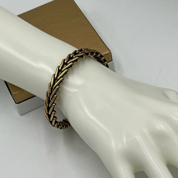 ALEXAND ANI Gypsy Wrap Bracelet Vintage 66 Retired Rafaelian Gold Finish - Picture 3 of 13